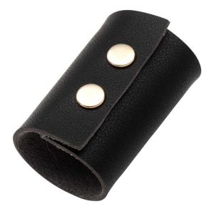 Stylish PU Leather Headband with Gel for Women - Ponytail Clip Hair Accessories