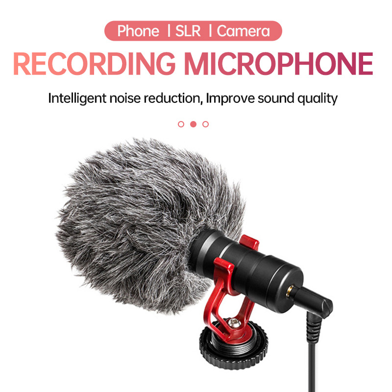 Wired Mobile Phone Microphone for SLR Camera - High-Quality Audio Capture - Image 5