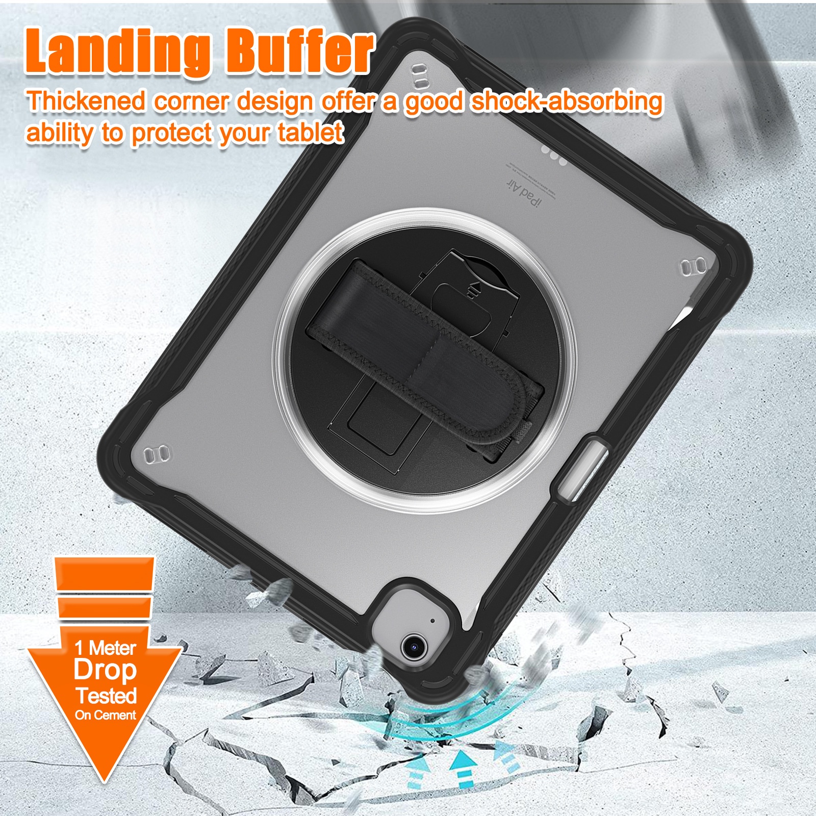 Versatile iPad Mini 6 Tablet Case with 8.3-Inch Rotating Stand - Image 4