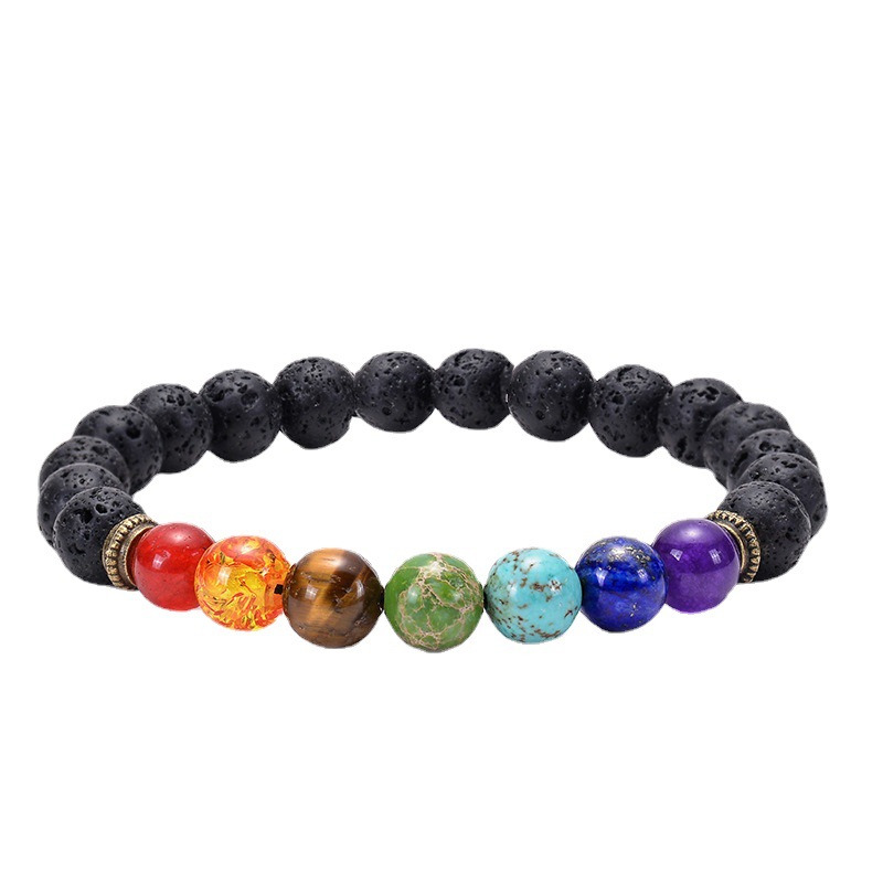 Irregular Natural Stone Yoga Bracelet Set for DIY Crafting - Image 12