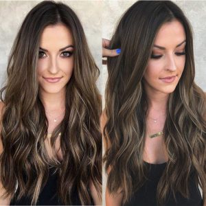 Ladies Long Curly Hair - Big Wavy Curls for a Stunning Look