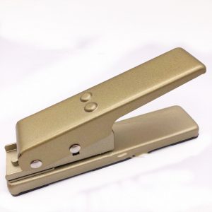 Gold Metal Guitar Pick Card Cutter - Essential Accessories for Musicians