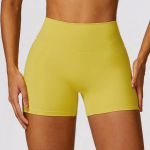High Waist Yoga Shorts for Belly Control and Peach Hip Lift - Sport Shorts