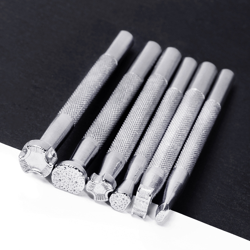Leather Carving Printing Art: 6 Premium Leather Printing Sticks - Image 2
