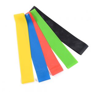5-Level Resistance Rubber Bands for Yoga Training - Durable Elastic Bands