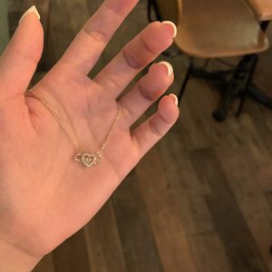 Exquisite Vintage Gothic Heart Crown Pendant Necklace with Angel Wings for Women - Fashionable Clavicle Chain Choker Jewelry