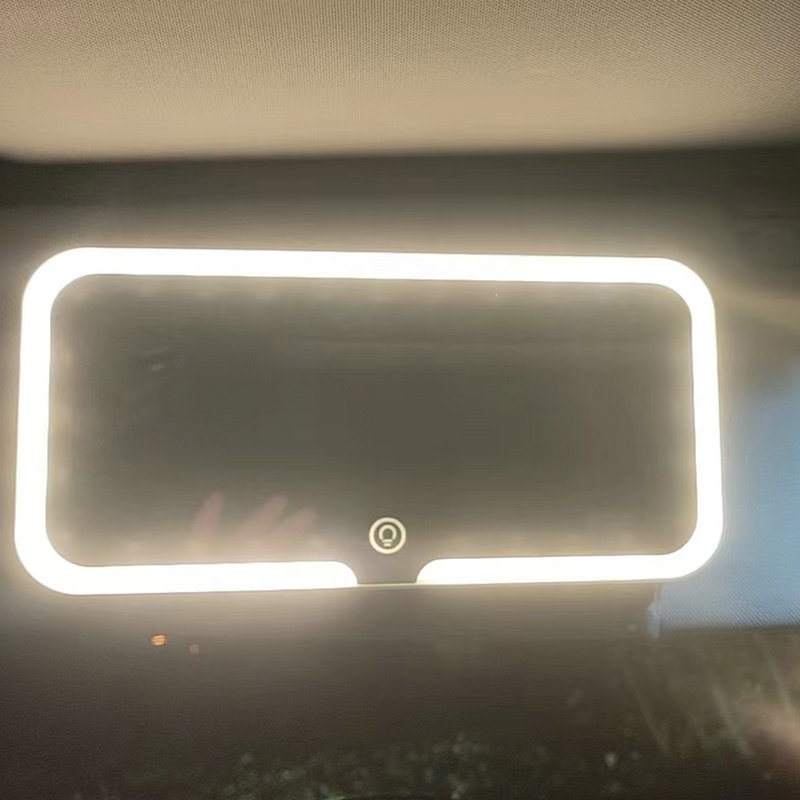 Car Sun Visor with LED Lighted Make-up Mirror for Effortless Beauty - Image 7