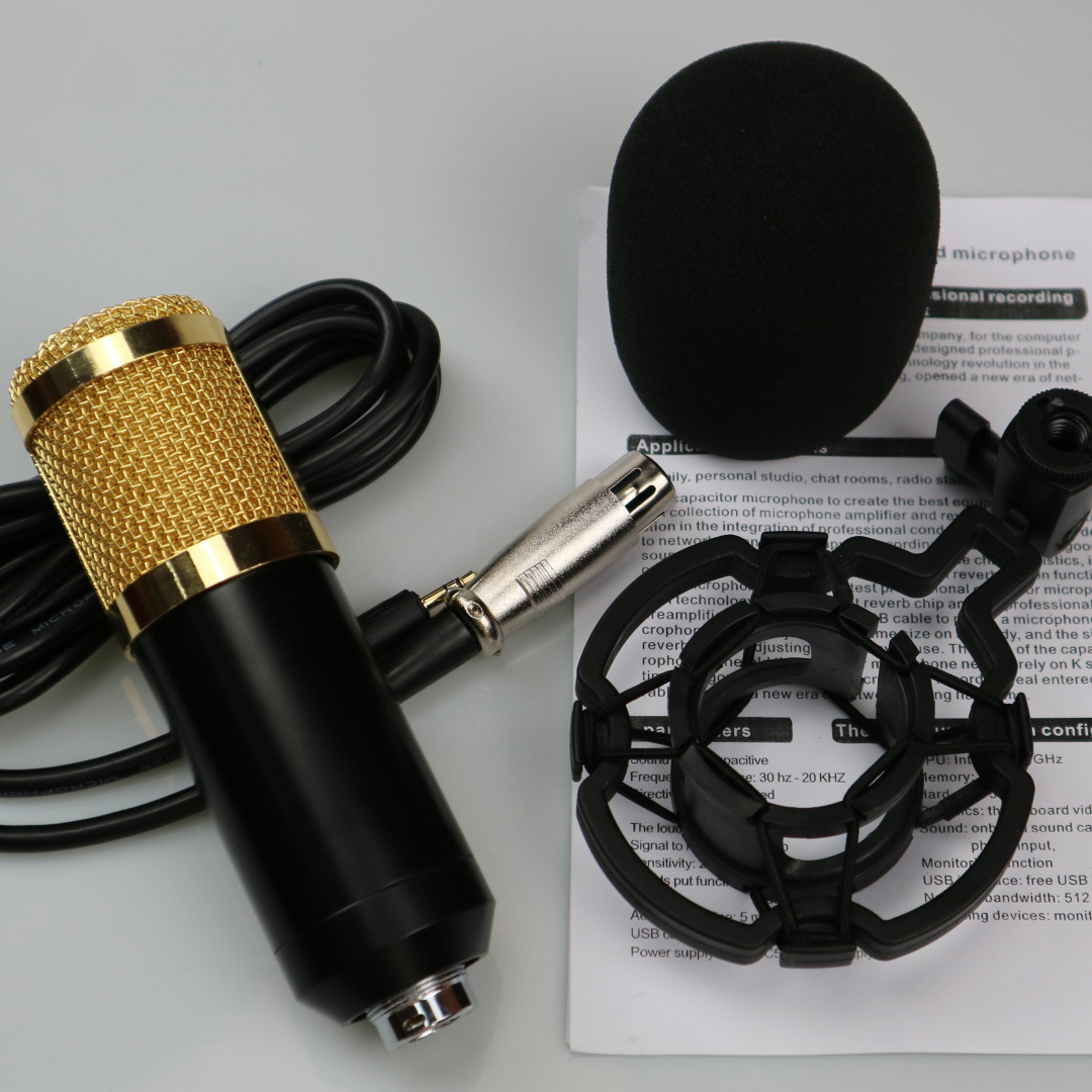 High-Quality Condenser Microphone for Superior Sound Recording