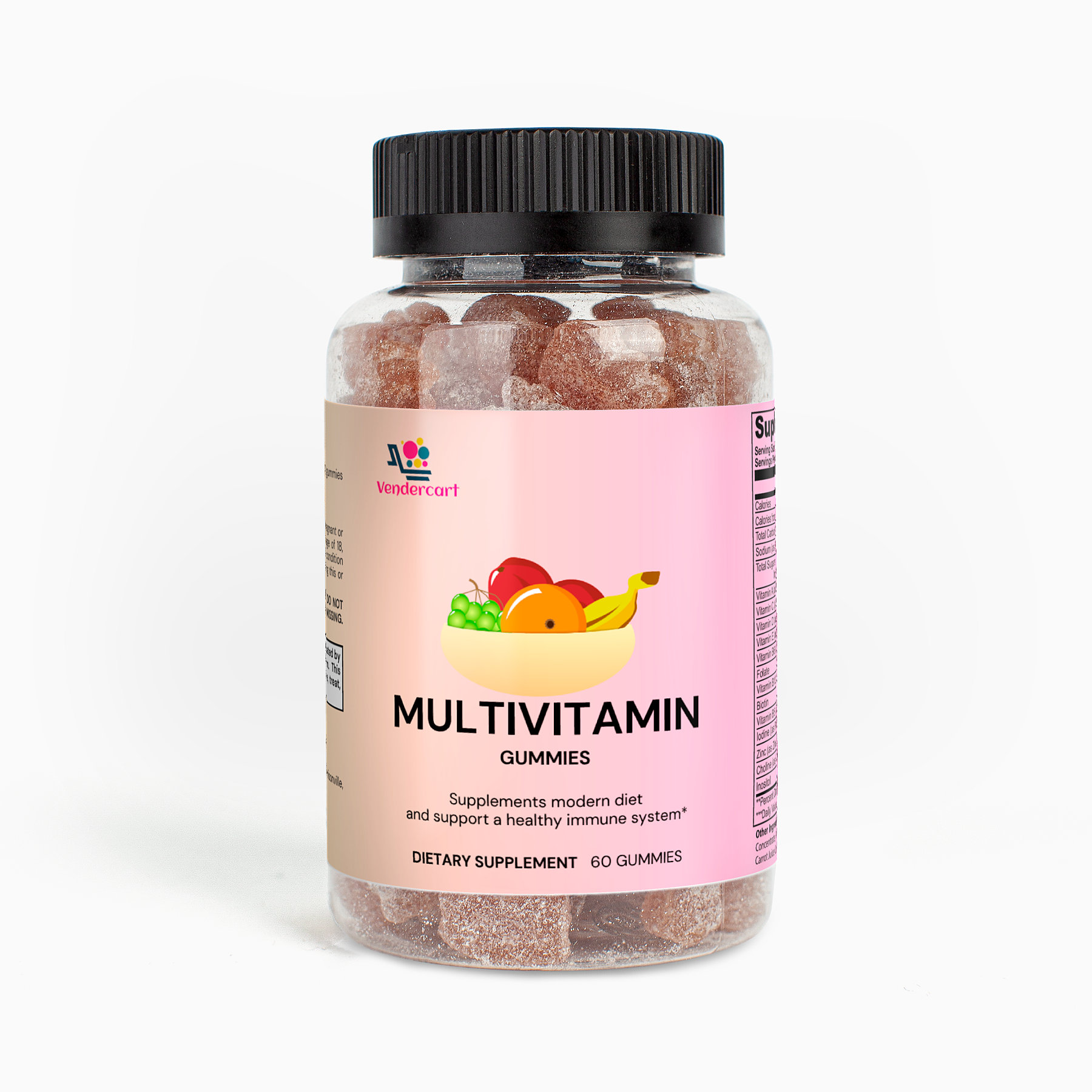 Delicious MULTIVITAMIN BEAR GUMMIES - 60 Chewable Gummies for Daily Health - Image 6
