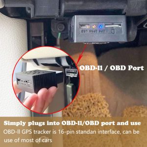 Tracker 16 PIN OBD Plug-and-Play Car Diagnostic Tool for Easy Use
