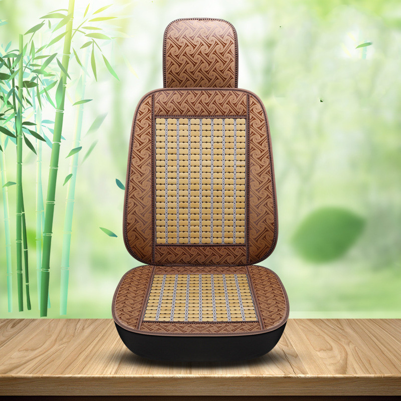 Summer Bamboo Car Seat Cover for Wuling Rongguang Double Row - Stylish & Comfortable Protection - Image 3