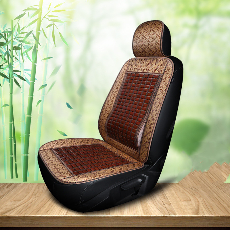 Summer Bamboo Car Seat Cover for Wuling Rongguang Double Row - Stylish & Comfortable Protection - Image 4