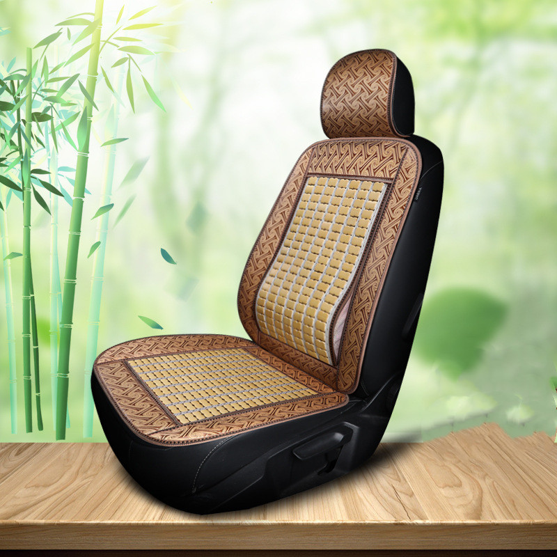 Summer Bamboo Car Seat Cover for Wuling Rongguang Double Row - Stylish & Comfortable Protection - Image 5