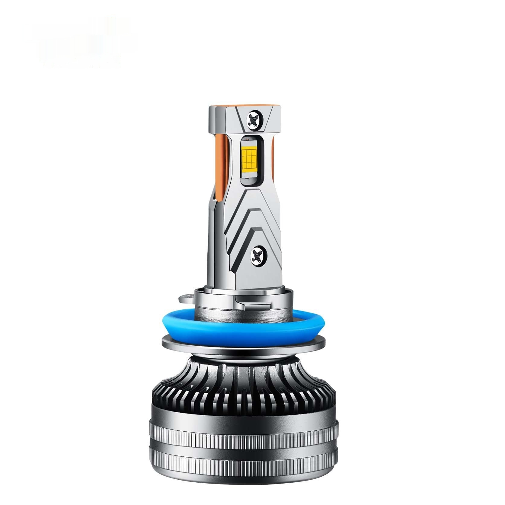 9 Lamp Beads 12 Core Double Copper Tube Car LED Headlight 120W High Power Upgrade - Image 4