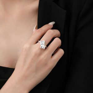 Elegant Copper Plated Real Gold Simple Open Ring - Stylish Design