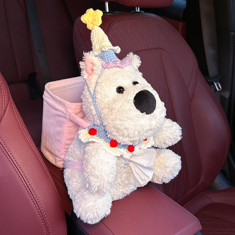 Stylish Armrest Box Barrel - Car Interior Garbage Container for Convenience - Image 6