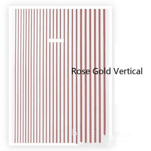 Fluorescent Nail Art Adhesive Line Stickers for Creative Designs