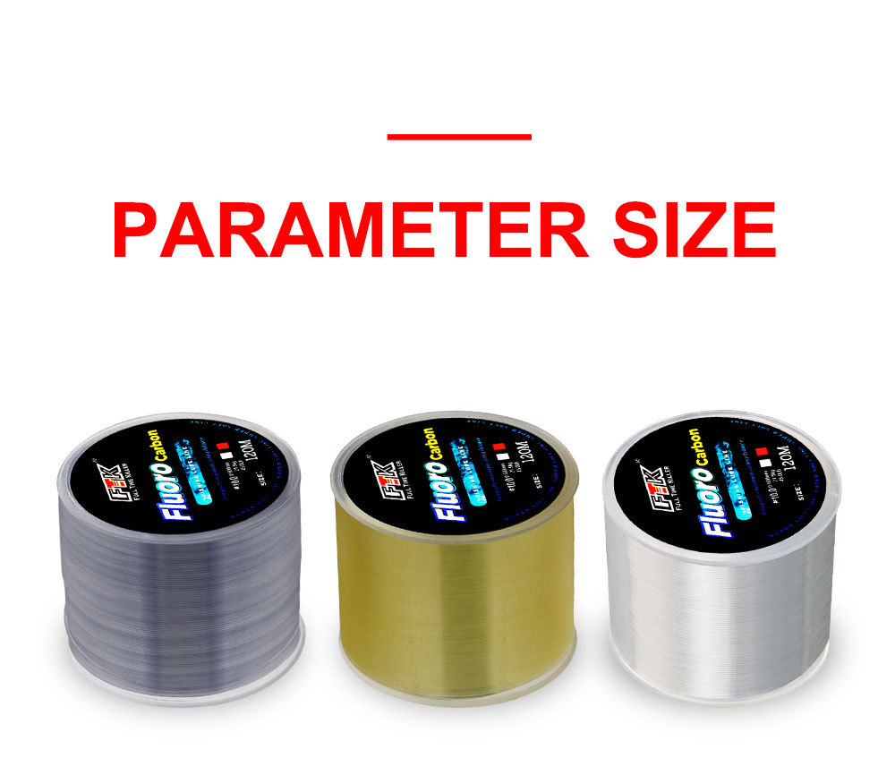 Nylon Thread Multicolor Fishing Line - 120 M for Versatile Fishing Adventures - Image 2