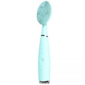 Rechargeable Silicone Facial Cleansing Brush for Deep Cleaning and Care