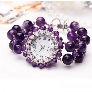 Elegant Amethyst Ladies Watch - Stylish Timepiece for Every Occasion