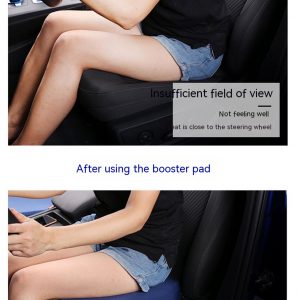 Enhanced Car Heightening Thick Butt Cushion for Ultimate Comfort