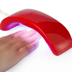 LED Nail Art Lamp - Mobile Phone Compatible Gel Dryer for UV Gel Curing