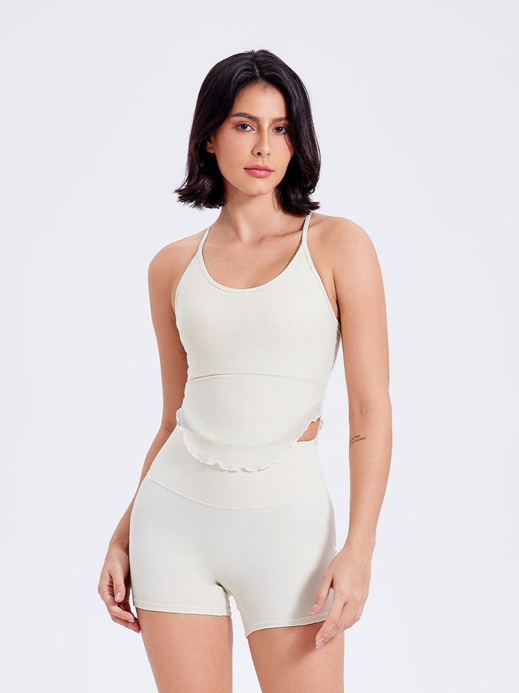 Sports Rotating Vest with Fixed Cup - Stylish Yoga Bra Top for Comfort - Image 14