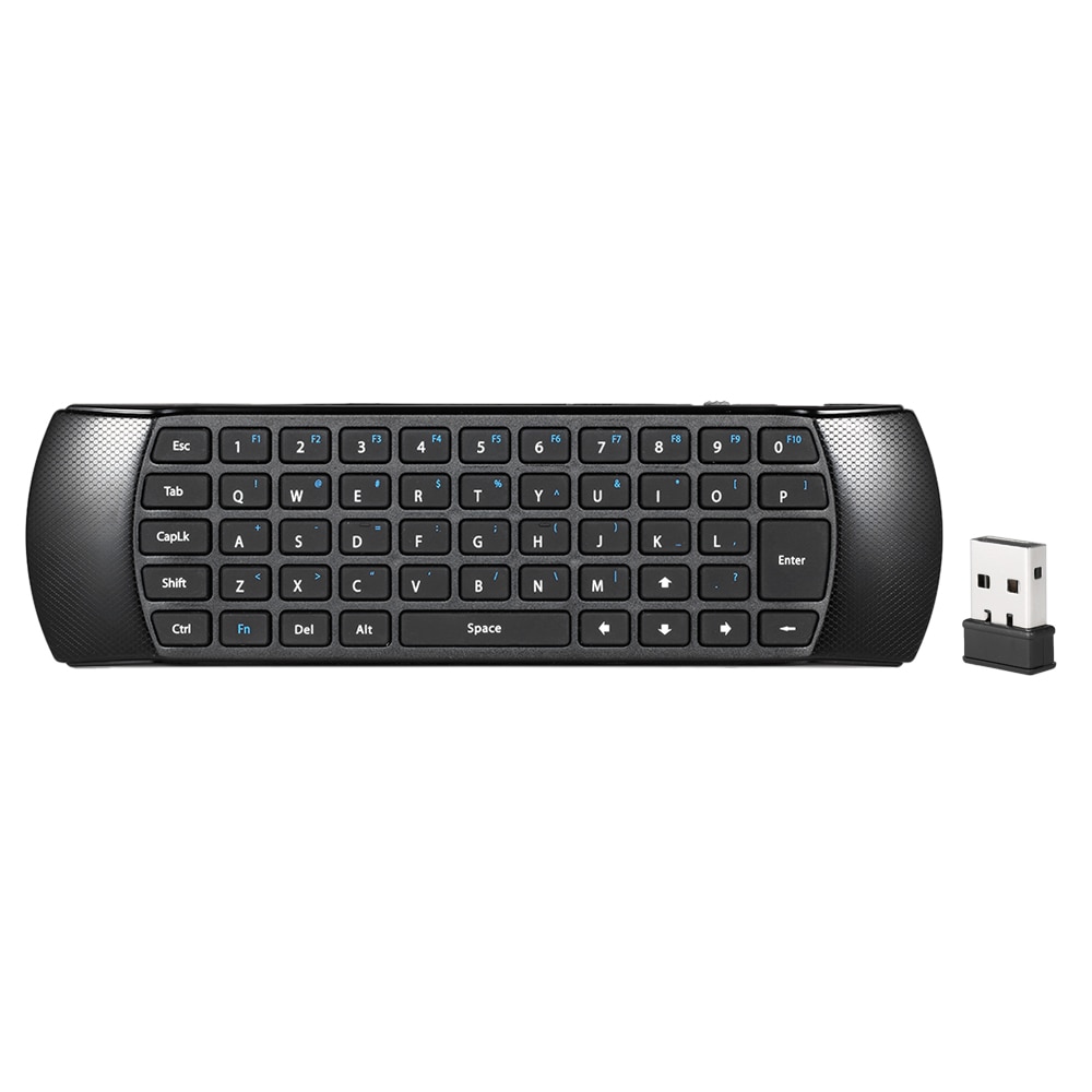 Docooler Mini 2.4GHz Wireless QWERTY Keyboard Air Mouse Remote Control with 6 Axis Gyroscope for Mini PC and TV Box - Image 4