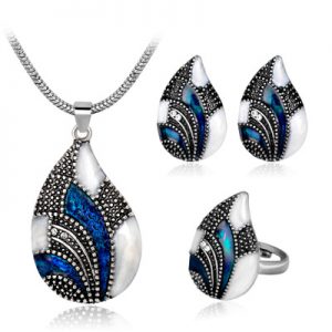 Elegant Water Drop Jewelry Set - Stunning Design for Every Occasion