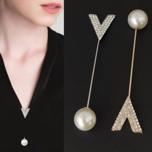 Stylish Long Anti-Exposure Brooch - Elegant Fixed Ornament for Any Occasion