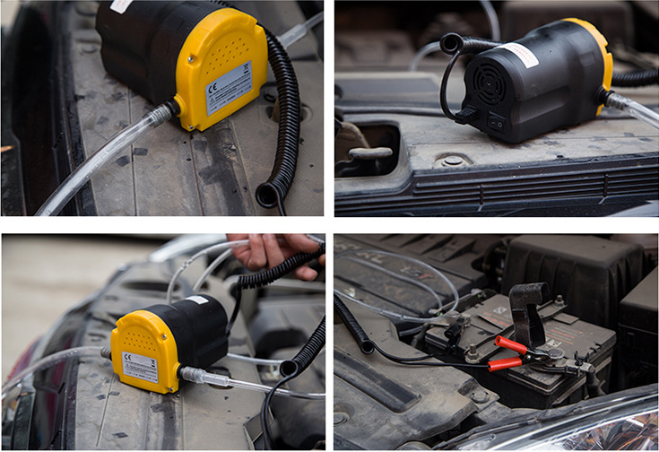 12V Self-Priming Electric Pump - Reliable Performance for Efficient Water Transfer - Image 2