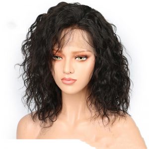 Full Lace Wig for Women - Stylish Bob with Semi-Mechanical Headgear