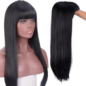 Trendy Ladies Fashion Anime Straight Hair Headgear for Stylish Looks