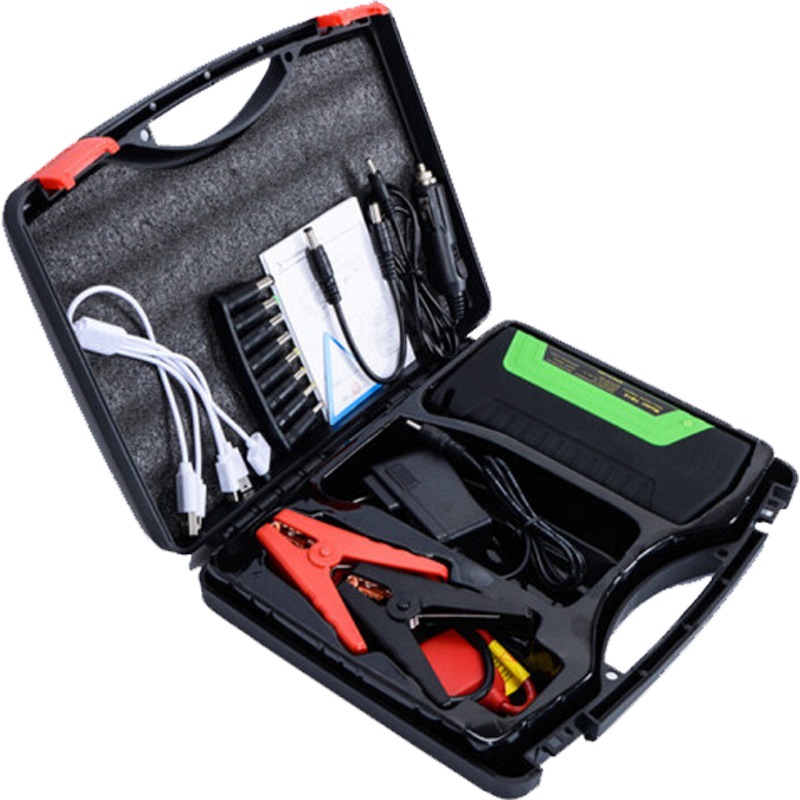 Portable Car Jump Starter Power Supply - Mobile Emergency Battery Ignition Tool with Electric Treasure - Image 3