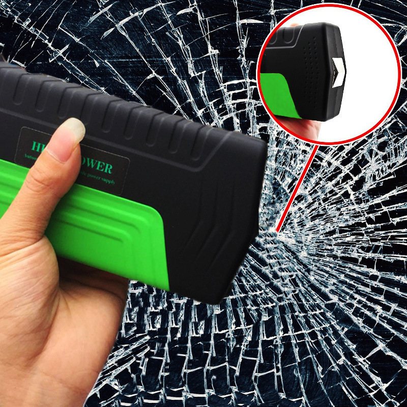 Portable Car Jump Starter Power Supply - Mobile Emergency Battery Ignition Tool with Electric Treasure - Image 4