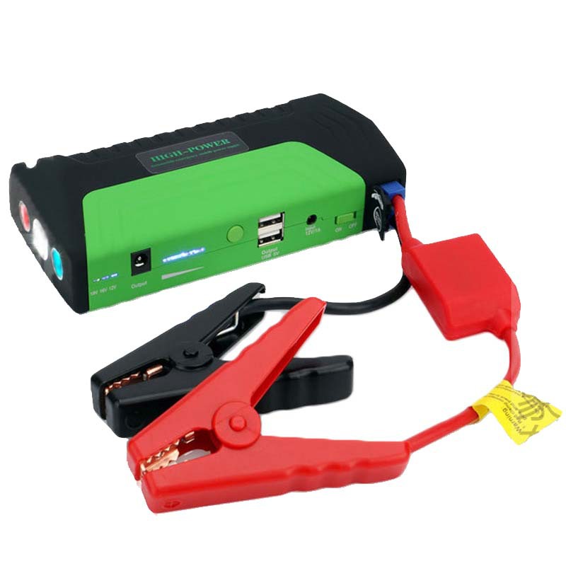Portable Car Jump Starter Power Supply - Mobile Emergency Battery Ignition Tool with Electric Treasure - Image 5
