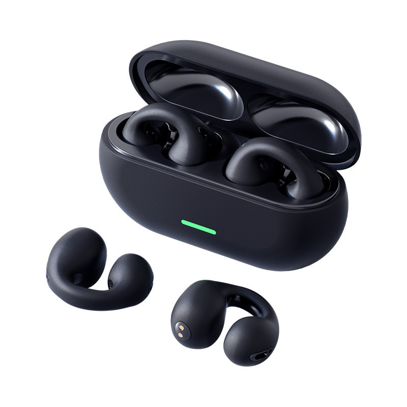 Wireless Ear Clip Bluetooth Headset TWS - Comfortable Bone Conduction Wear for Sports, 5.3 Bluetooth Technology - Image 3