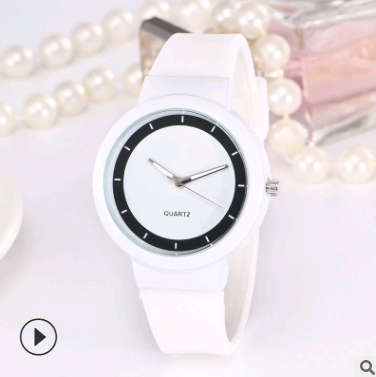 Stylish Casual Candy-Colored Silicone Quartz Watch for Everyday Wear - Image 3