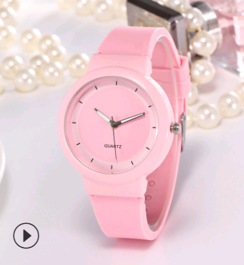 Stylish Casual Candy-Colored Silicone Quartz Watch for Everyday Wear - Image 7