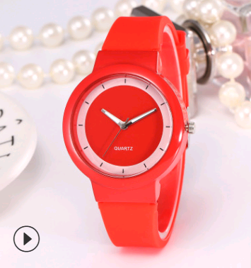 Stylish Casual Candy-Colored Silicone Quartz Watch for Everyday Wear - Image 8