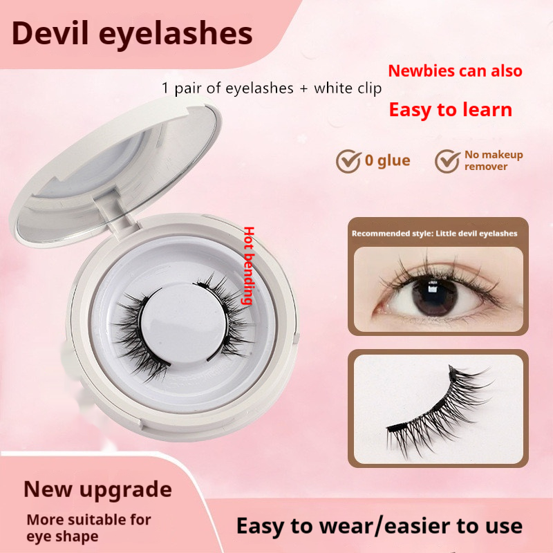 Magnetic Suction False Eyelashes - Little Devil Supernatural Magnet Set - Image 6