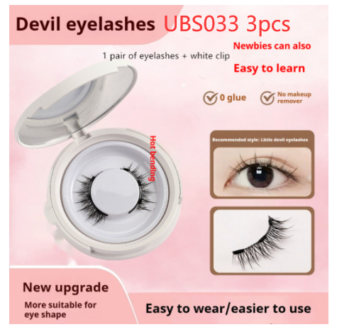 Magnetic Suction False Eyelashes - Little Devil Supernatural Magnet Set - Image 28