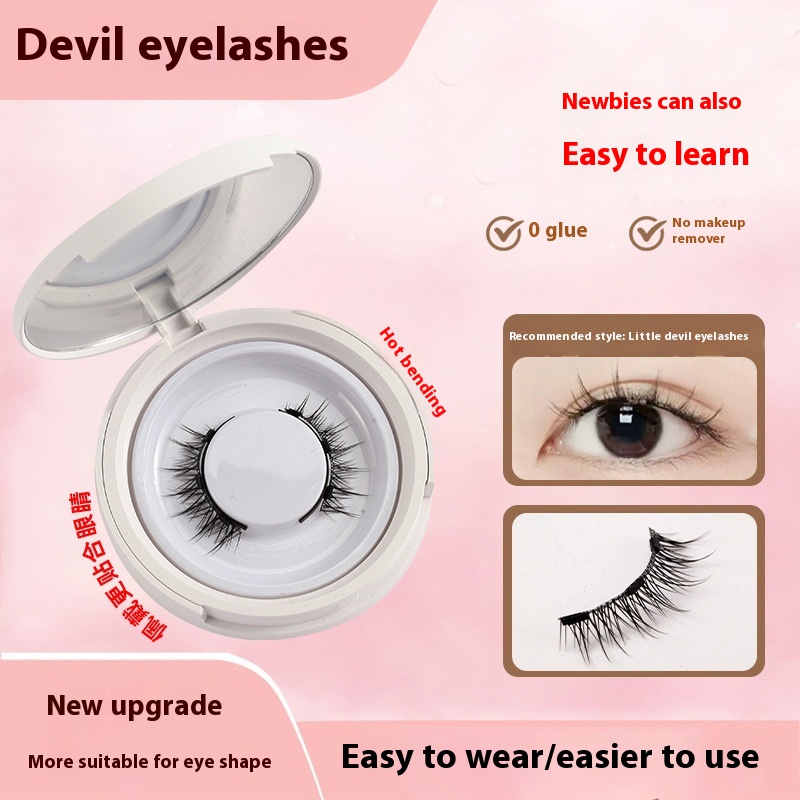 Magnetic Suction False Eyelashes - Little Devil Supernatural Magnet Set - Image 29