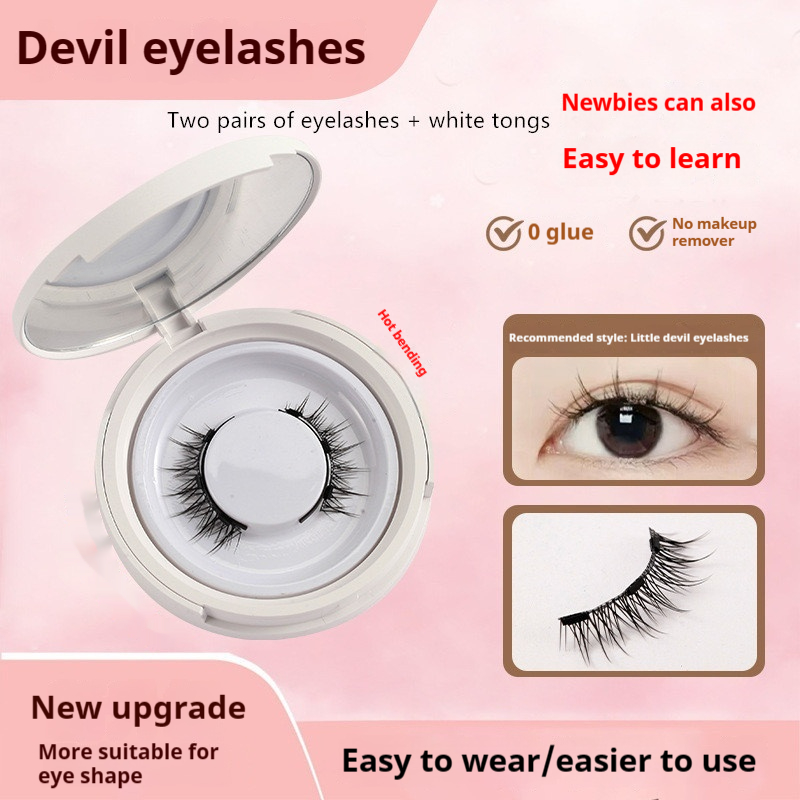 Magnetic Suction False Eyelashes - Little Devil Supernatural Magnet Set - Image 33