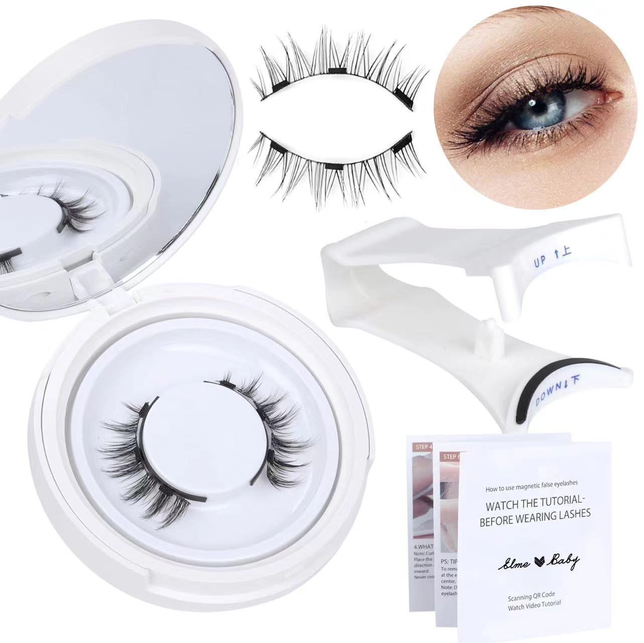 Magnetic Suction False Eyelashes - Little Devil Supernatural Magnet Set - Image 38