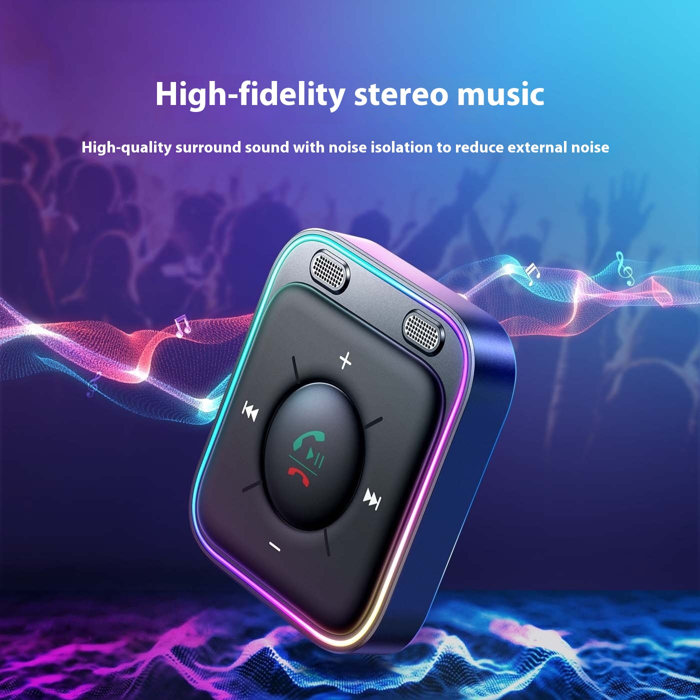 Noise Reduction MP3 Player Adapter for Music & Audio with TF Card Support - Image 9