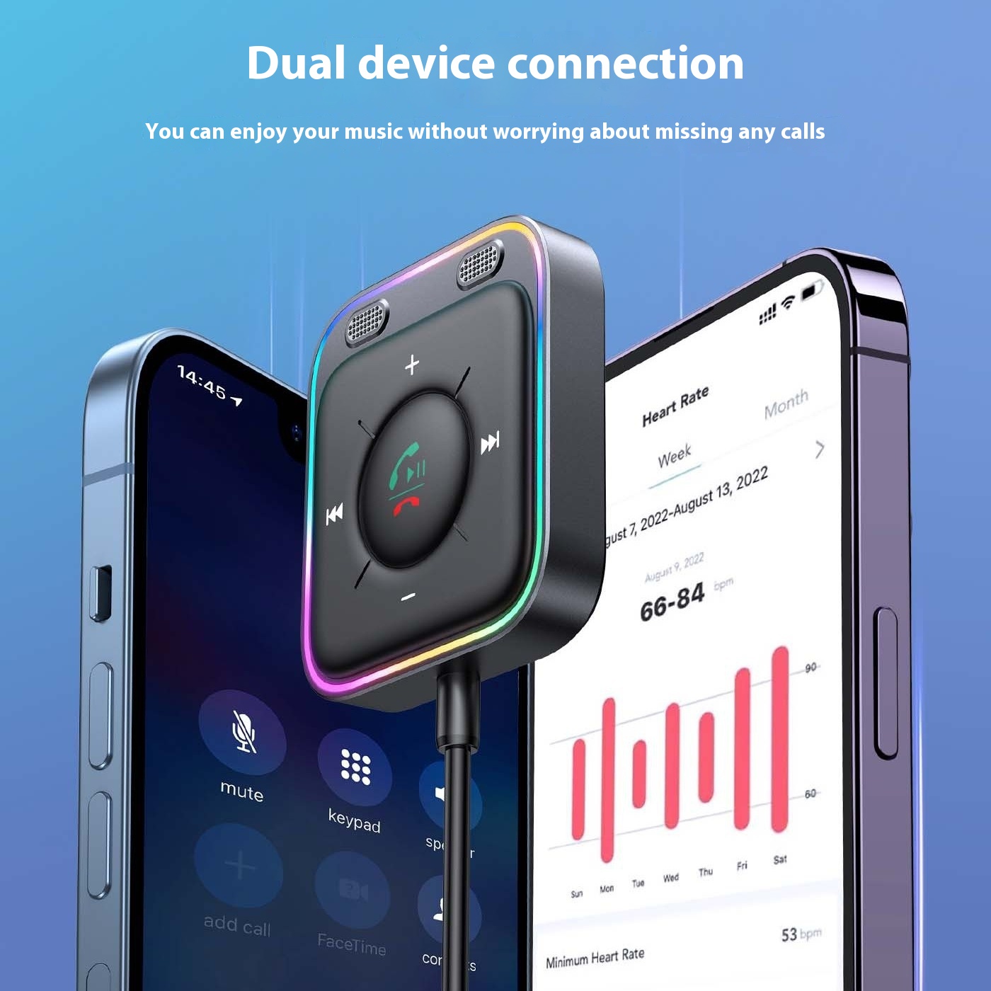 Noise Reduction MP3 Player Adapter for Music & Audio with TF Card Support - Image 10