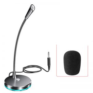 Wired USB Desktop Recording Microphone for High-Quality Audio Capture