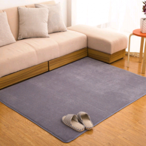 Non-Slip Memory Cotton Coral Velvet Carpet - Absorbent Door Mats for Living Room, Bedroom, Bathroom, and Kitchen
