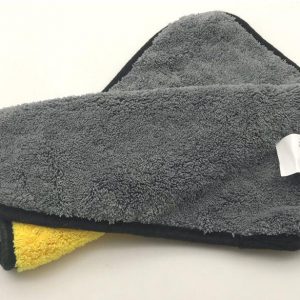 Dual-Use Two-Color Double-Sided Car Wash Towel for Effective Cleaning